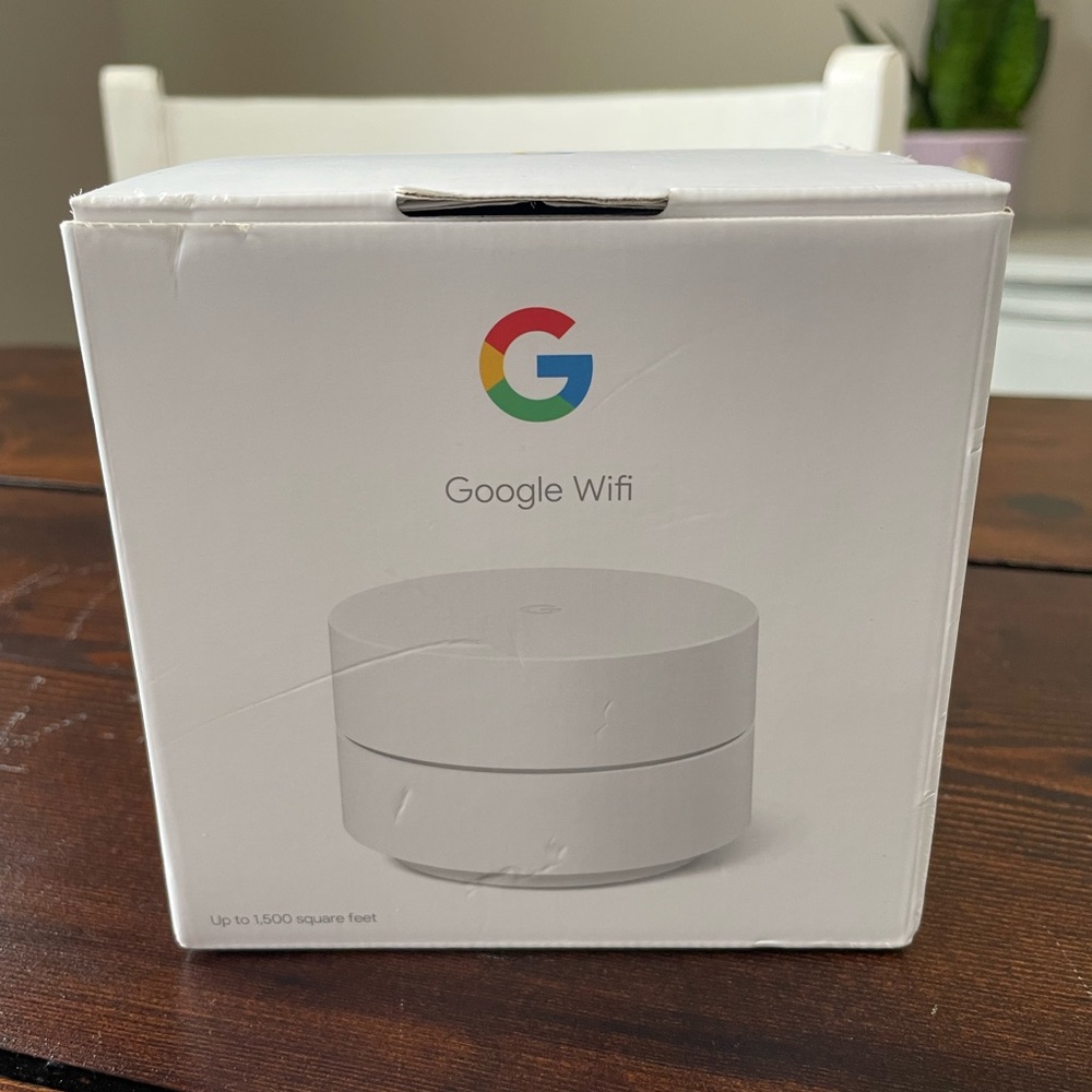 GOOGLE WIFI Mesh Router (AC1200) 1 pack GA02430-US #
